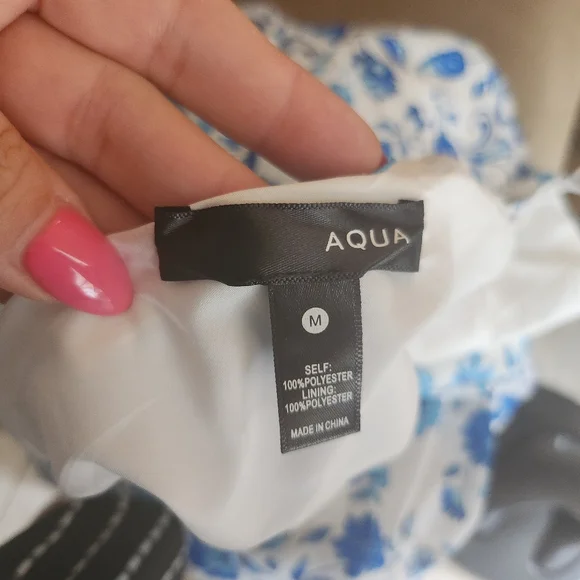 Aqua dress size M - Picture 4 of 4